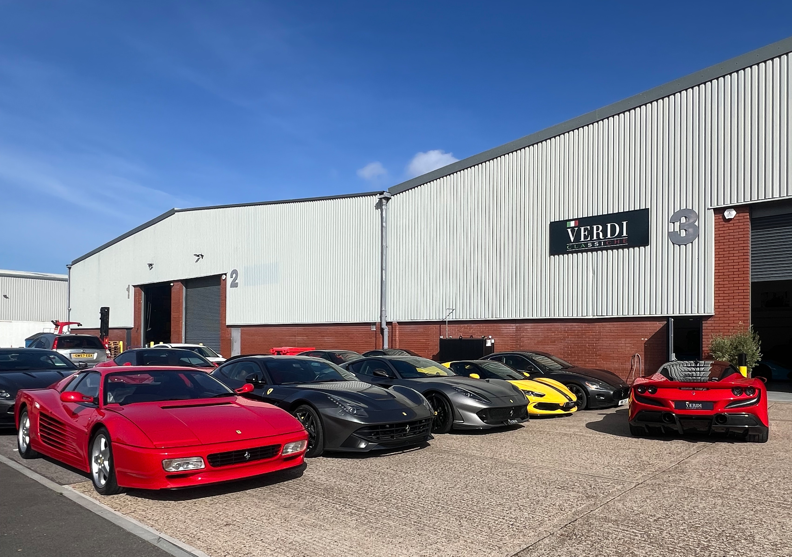 Specialist car detail at Verdi Classiche
